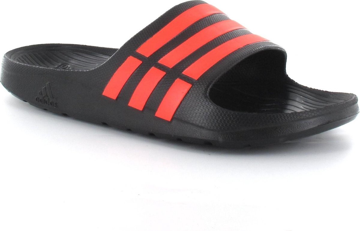 adidas Duramo Slide - Slippers - Heren - Maat 40,5 - Zwart | bol.com