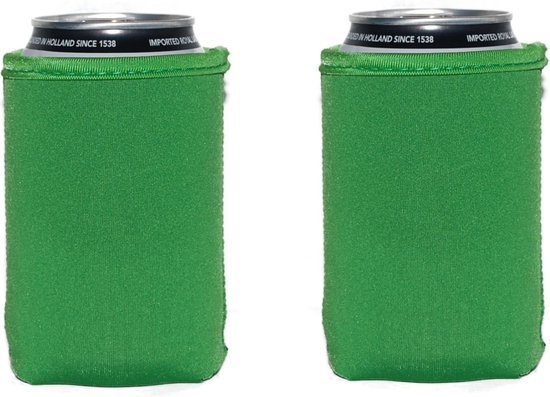 4 st. Groene koelhoud hoesjes voor blikjes - Appel Groen van Paladone — afbeelding 2