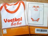 Voetbal babe Baby rompertje Holland EK Oranje maat 86