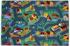foto van Village - Speelkleed - Multi - Verkeerskleed - 140 x 200 cm