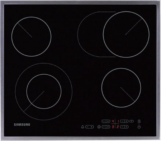 Samsung NZ64F5RD9AB/EF - Inbouw keramische kookplaat