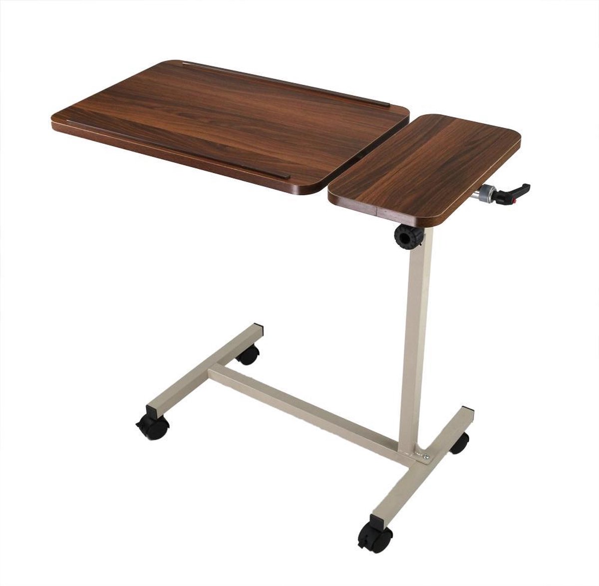 Lap Desk, SAIJI Bed Tafel, Dikke Stabiele Voeten, Hoogte en Hoek Verstelbaar, Genoeg Muisruimte, Tot 17 Laptop, Voor Thuiskantoor, Ontbijt, Studie (zwart, 52 x 30 cm