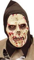 "Zombie masker met capuchon voor volwassenen Halloween  - Verkleedmasker - One size"
