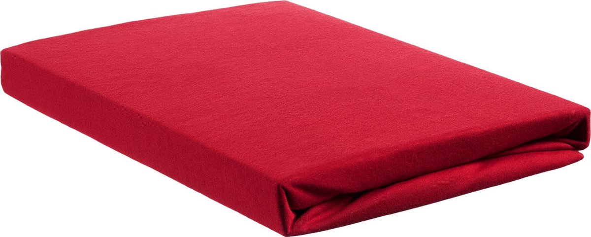 Beddinghouse Jersey - Splittopper Hoeslaken - 140x200/210/220 - Rood