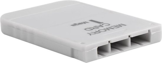 Plug & Play 1MB Memory Card Geschikt Voor Playstation 1 - PS1 PSX One PS2 Geheugenkaart - AA Commerce
