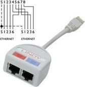 Lindy Port Doubler UTP 2 x Fast Ethernet 10/100 über nur ein
