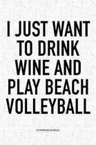 I Just Want to Drink Wine and Play Beach Volleyball