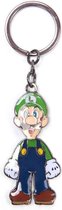 Nintendo Super Mario Beweegbaar Hoofd Luigi Metalen Sleutelhanger Multicolor