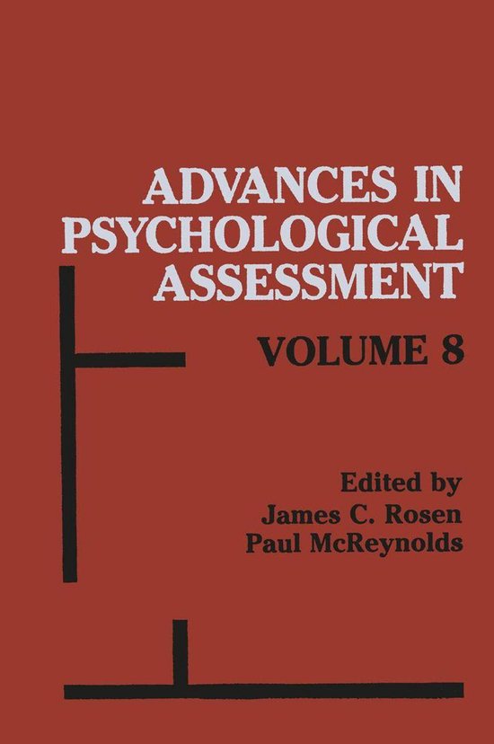 Advances in Psychological Assessment 8 - Advances in Psychol ... - cover