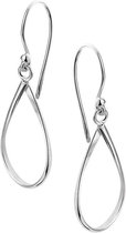 The Jewelry Collection Oorhangers - Zilver Gerhodineerd