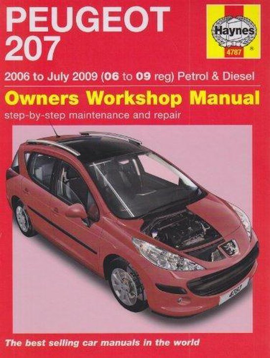 Peugeot 207 Petrol And Diesel Service And Repair Manual