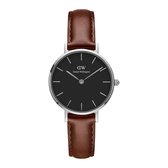 Daniel Wellington Petite St Mawes DW00100237 - Horloge - Leer - Bruin - 28mm