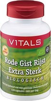 Vitals Rode gist rijst extra sterk biologisch Voedingssupplementen - 120 vegicaps