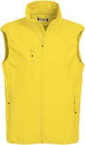 Clique Basic Softshell Vest 020911 - Mannen - Lemon - S