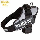 WERELD BEKENDE JULIUS K9 IDC POWERTUIG VOOR TEKSTLABELS ZILVER MAAT 3