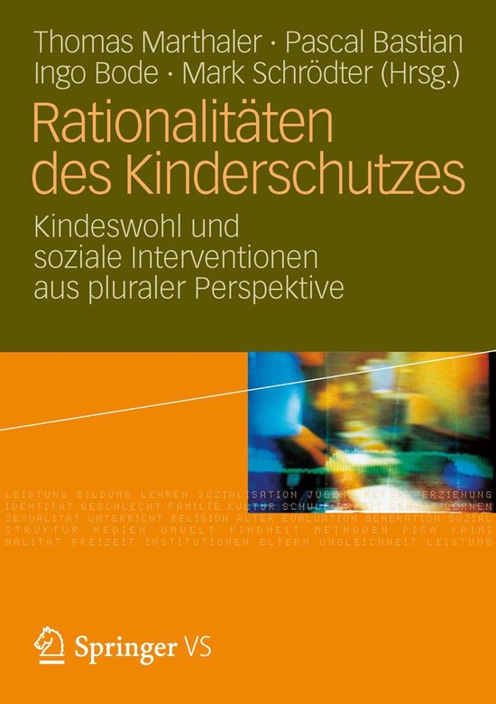 Rationalitäten des Kinderschutzes - cover