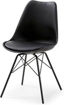 DS4U Ralf - Eetkamerstoel  eiffel -  zwart