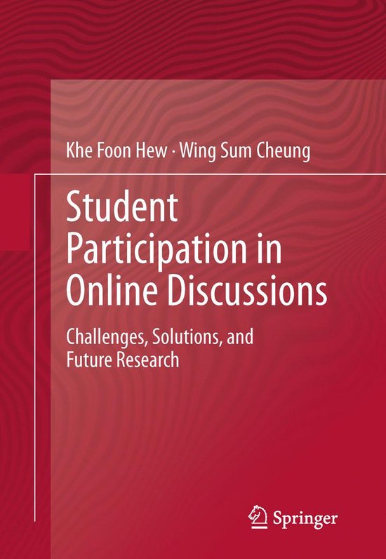 Student Participation in Online Discussions - cover