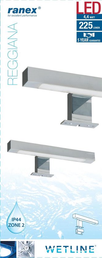 SONNI Spiegelschrank Bad mit Beleuchtung 105 x 65cm, 3 türig mit Touchschalter, 3 einstellbare Lichtfarben, Kabelloses Scharnier Design LED Edelstahl Spiegelschrank mit Steckdose