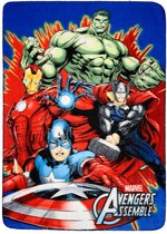 Marvel Avengers rood - Fleece plaid - 100 x 140 cm - Multi