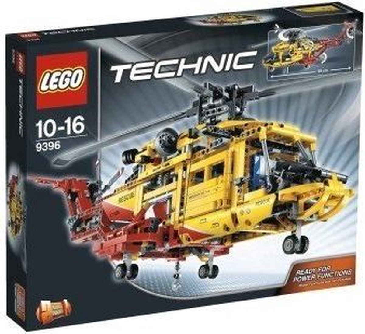 Silicium cent lunch LEGO Technic Helikopter - 9396 | bol.com