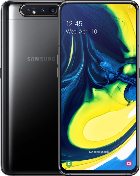 verraad Vervoer Calamiteit Samsung Galaxy A80 - 128GB - Zwart | bol.com