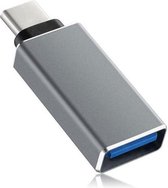 DrPhone - USB-C naar USB-A adapter  OTG Converter USB 3.0 - Thunderbolt 3 - geschikt voor Ultrabook / Macbook / Surface HP Spectre / Lenovo