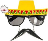 Lg-imports Mexicaanse Bril 17 Cm Geel