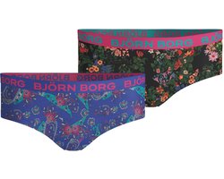 Bjorn Borg Paisley & Mystic flower meisjes hipster - 2pack - multi - maat 158
