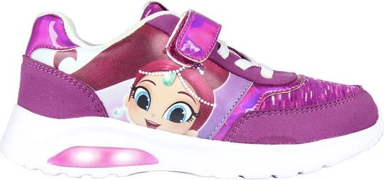 Schoenen voor meisjes van satijn met lint - Crème ♡ So Cute!