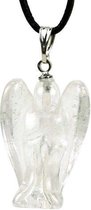 Engelen hanger bergkristal - 3 cm