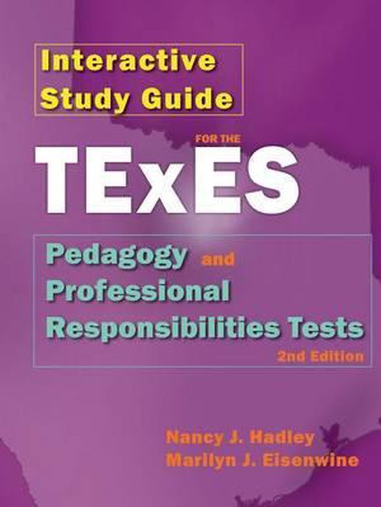 Interactive Study Guide for the Texes Pedagogy and Professio ... - cover