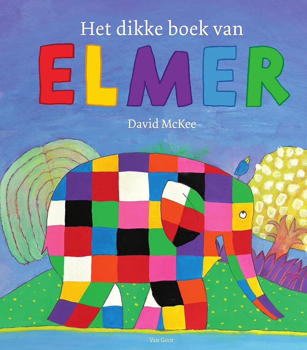 Omslag van Het dikke boek van Elmer van David McKee