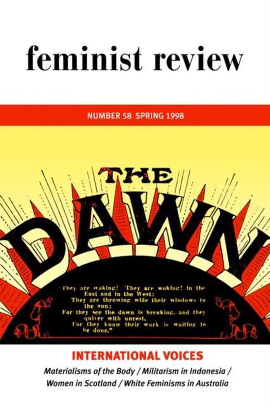 Feminist Review - cover
