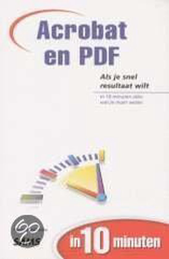 Cover van het boek 'Acrobat en PDF in 10 minuten'