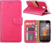 Xssive Hoesje voor Nokia 7.2 - Book Case - geschikt voor 3 pasjes - Pink