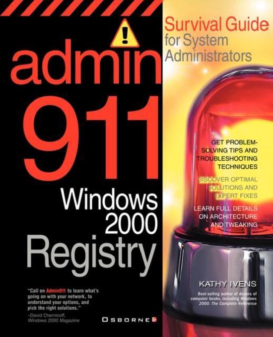 Windows 2000 Registry - cover