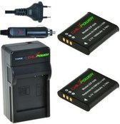 ChiliPower Li-50B Olympus Kit - Camera Batterij Set