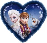 Hartvormig Sierkussen Disney Frozen Anna/Els