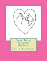 Boston Terrier Valentine's Day Cards