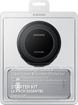Samsung draadloze kit (cover+SP+inductielader+ kabel) - zwart - Samsung S8 Plus