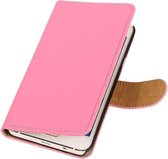 Roze Samsung Galaxy A5 2015 Book/Wallet Case/Cover