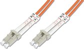 Digitus DK-2533-03 Glasvezel kabel 3 m LC Oranje