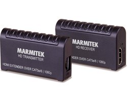 Marmitek MegaView 63 HDMI Extender / HDMI verlenger over CAT5e/CAT6 - Full HD - 40 meter - PoC