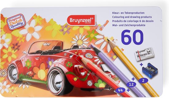 Bruynzeel Kleurblik 60-delig - Super Sixties Kever - BRUYNZEEL