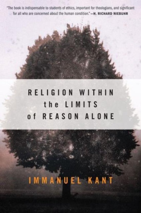 Religion Within the Limits of Reason Alone - cover