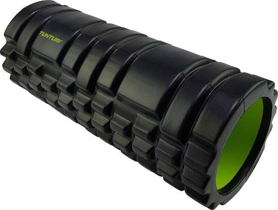 Tunturi Yoga Foam Grid Roller 33cm Black/Green