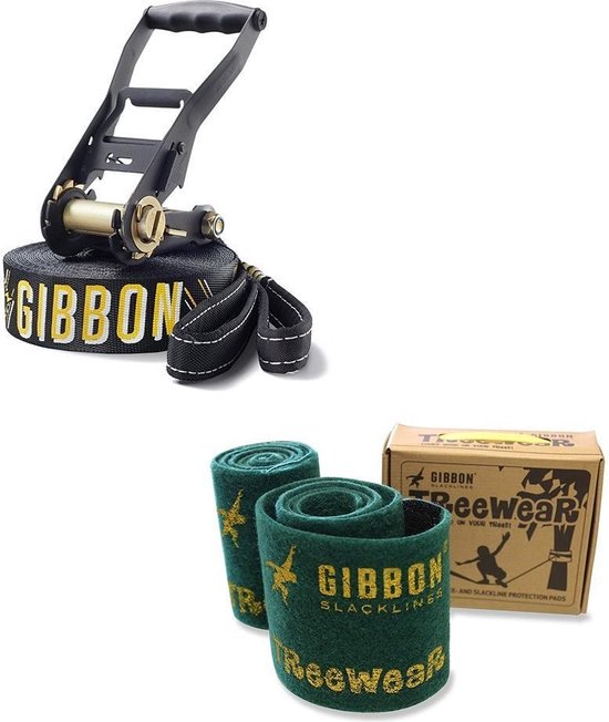 Foto: Gibbon jib line x13 slackline zwart