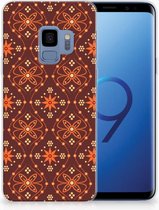 Backcover Hoesje Geschikt voor Samsung Galaxy S9 Batik Brown