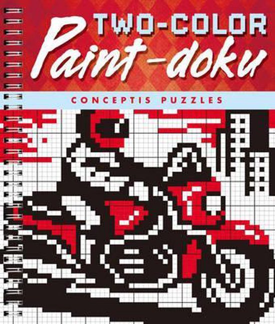Two Color Paint Doku, Conceptis Puzzles 9781454906537 Boeken